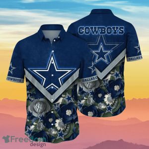 Dallas Cowboys NFL Flower Hawaiian Shirt Unique Gift For Men And Women Fans