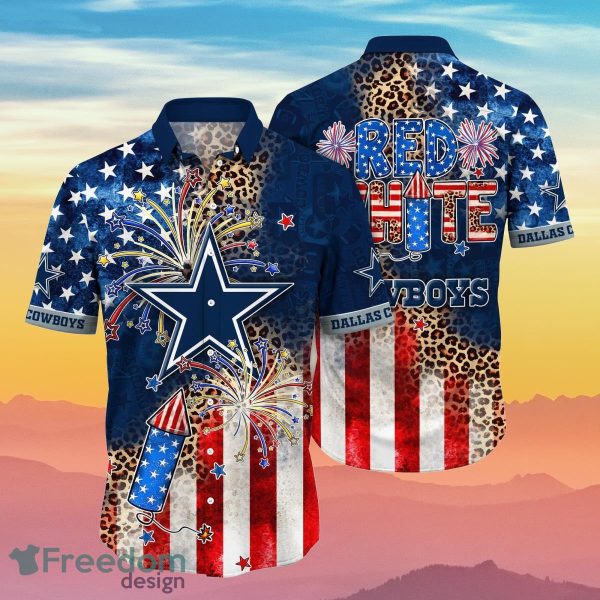 Dallas Cowboys NFL Hawaii Shirt Independence Day Best Gift For Men And Women Fans