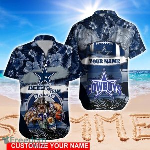 Dallas Cowboys NFL Hawaiian shirt Custom Name Summer Gift