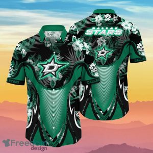 Dallas Stars NHL Flower Hawaiian Shirt Best Gift For Men And Women Fans