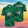 Dallas Stars NHL Flower Hawaiian Shirt Impressive Gift For Real Fans