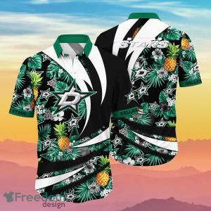 Dallas Stars NHL Flower Hawaiian Shirt Special Gift For Fans