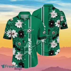 Dallas Stars NHL Flower Hawaiian Shirt Summer Football Best Gift For Fans