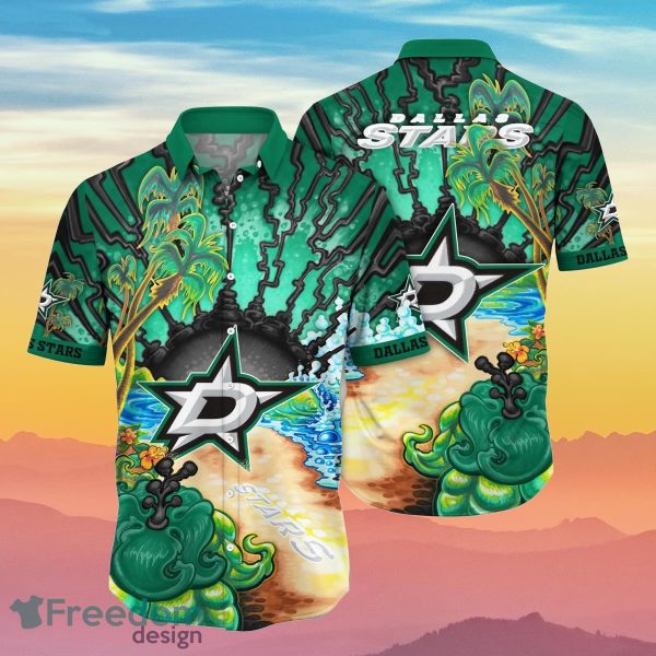 Dallas Stars NHL Flower Hawaiian Shirt Summer Football Best Idea For Real Fans