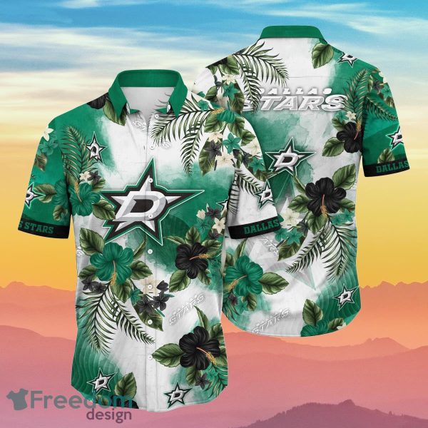 Dallas Stars NHL Flower Hawaiian Shirt Summer Football Gift For Real Fans