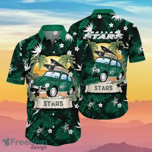 Dallas Stars NHL Flower Hawaiian Shirt Summer Football Impressive Gift For Real Fans