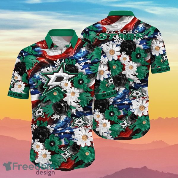 Dallas Stars NHL Hawaii Shirt Independence Day Summer Football Best Gift For Real Fans