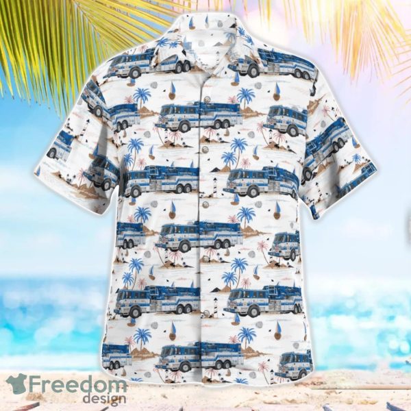 Florida Tower Truck Hawaiian Shirt Beach Summer Shirt