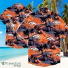 Denver Broncos Logo NFL Hawaiian Summer Beach Shirt Full Print