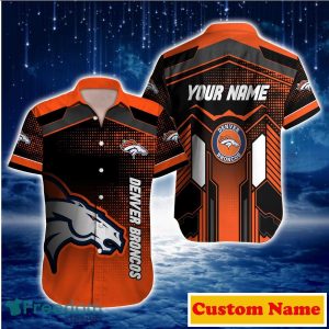 Denver Broncos NFL Custom Name Hawaiian Shirt For Men And Women Special Gift For Fans