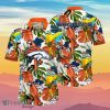 Denver Broncos NFL Flower Hawaiian Shirt Best Gift Idea For Fans