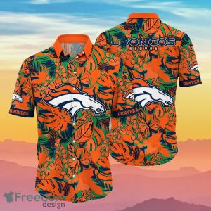 Denver Broncos NFL Flower Hawaiian Shirt Impressive Gift For Real Fans