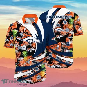 Denver Broncos NFL Flower Hawaiian Shirt Special Gift For Fans