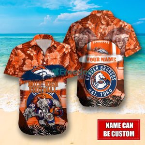 Denver Broncos NFL Personalized Hawaiian Shirt Special Gift For Fans