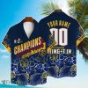 Denver Nuggets NBA Champions 3D Hawaiian Shirt Custom Name And Number