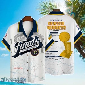 Denver Nuggets NBA Champions 3D Print Hawaiian Shirt