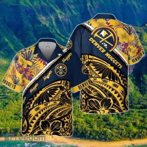 Denver Nuggets Polynesian Pattern National National Basketball Association 2023 Hawaiian Shirt