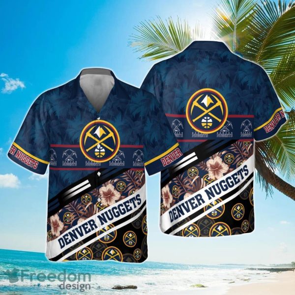 Denver Nuggets Tree Hawaii Pattern Cute Print Hawaiian Shirt