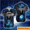 Detroit Lions NFL Custom Name Hawaiian Shirt For Men And Women Best Gift For True Fans