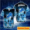 Detroit Lions NFL Custom Name Hawaiian Shirt For Men And Women Style Gift For True Fans