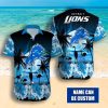 Detroit Lions NFL Custom Name Hawaiin Shirt Best Design For Men Women