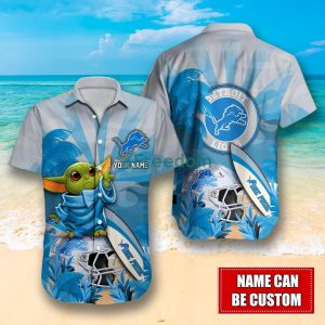 Detroit Lions NFL Personalized Hawaiian Shirt For Fans