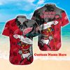 Detroit Red Wings NHL Custom Name Hawaiian Shirt Hot Design For Fans