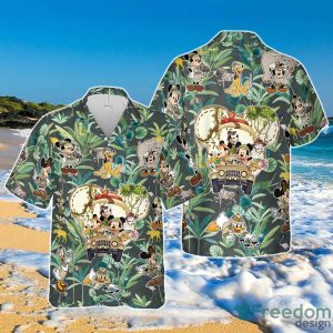 Disney Animal Kingdom Mickey And Friends Hawaiian Shirt