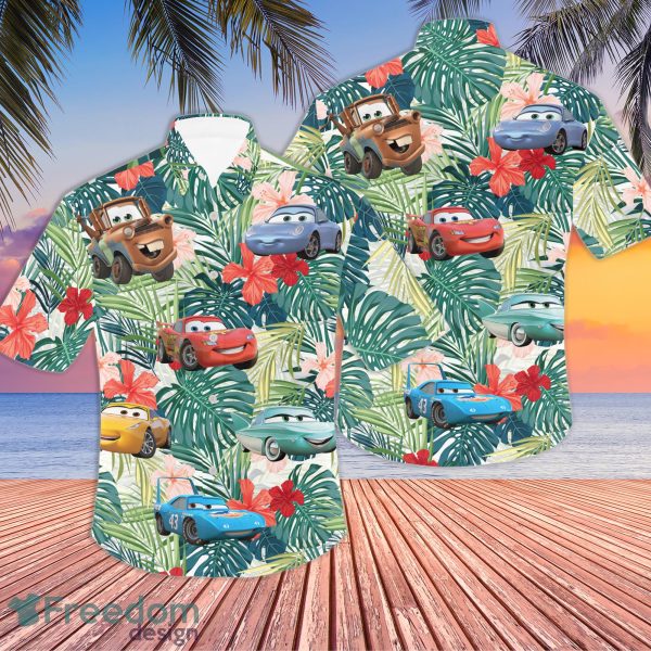 Disney Cars Group Hawaiian Shirt For Men And Women