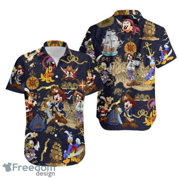 Disney Pirates Of Caribbean Hawaiian Shirt