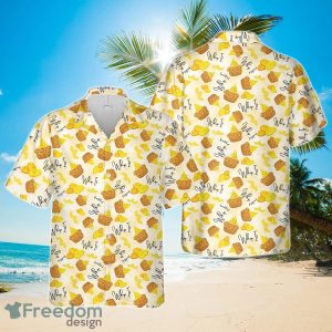 Dole Whip It Disney Parks Inspired Men’s Button Down Hawaiians Shirt