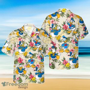 Donald Duck Palm Tree Hawaiian Shirt For Men And Women