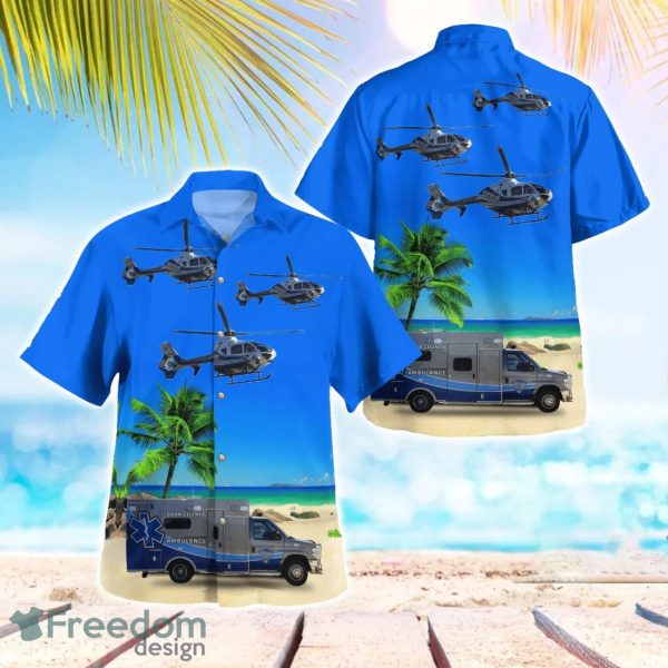 Door County EMS Beach Hawaiian Shirt Summer Gift