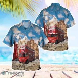 Double-Deck Bus Driver Routemasters Beach Shirt For Team