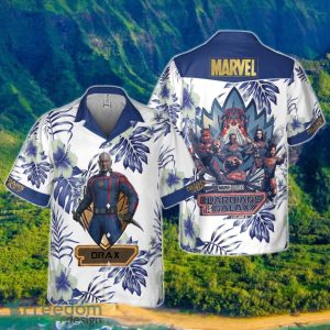 Drax Guardians Of The Galaxy 2023 Hawaiian Shirt