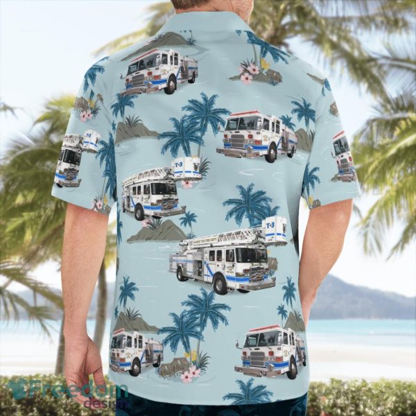 Dundee Volunteer Fire Department Beach Hawaiian Shirt Summer Gift