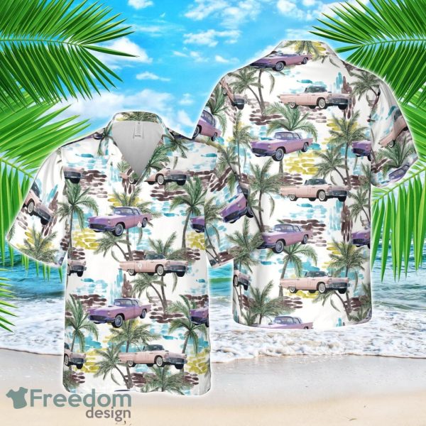 Dusk Rose 1957 Ford Thunderbird Hawaiian Shirt Summer Beach Shirt