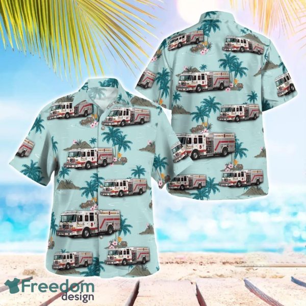 Eagle Rock Volunteer Fire and Rescue Beach Hawaiian Shirt Summer Gift