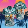 Eagles Baby Yoda Star Wars Beach Summer Hawaiian Shirt Full Over Print