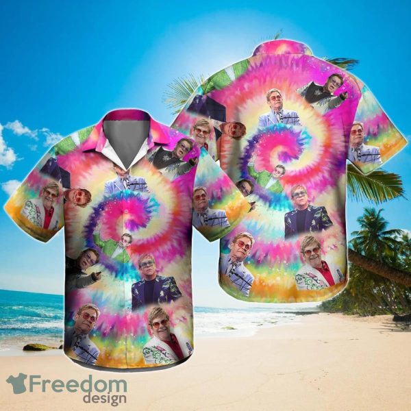 Elton John On Stage Hawaiian Shirt For Men And Women