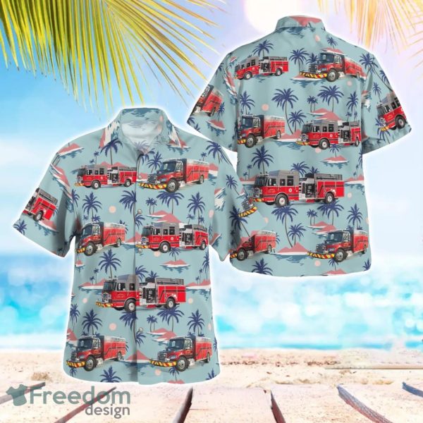 Emporia Kansas Fire Department 3D Hawaiian Shirt