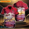 Essendon AFL Custom Name Hawaiian Shirt Great Gift For Men Women Fans