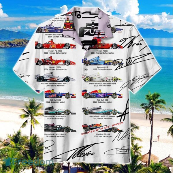 F1 World Champions Lovers Hawaiian Shirt