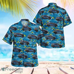 Fairview Police Department Montana Summer Hawaiian Shirt