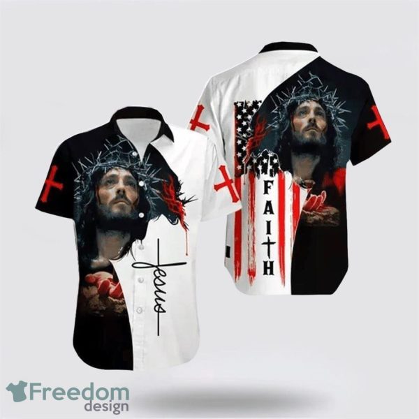 Faith Jesus Christian 3D Printing Summer Beach Shirt Hawaiian Shirts