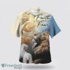 Faith Over Fear AOP Hawaiian Shirt Summer Holiday Gift Jesus Lion And Lamb 3D Printing Summer Beach Shirt Hawaiian Shirts