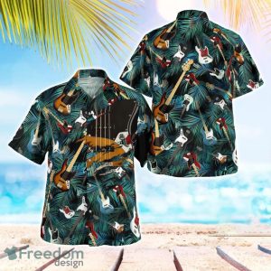 Fender Jazz Bass 3D Hawaiian Shirt