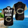 Fight Like A Chicago Bears Autism Support Hawaiian Shirt Best Gift For Men Women