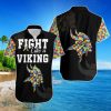 Fight Like A Minnesota Vikings Autism Support Hawaiian Shirt For Men Women