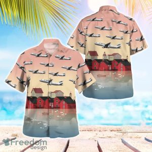 Finland Finnair Airbus A320-200 Hawaiian Shirt Summer Beach Shirt